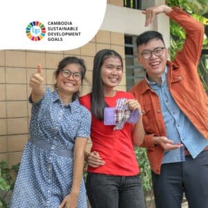 Cambodia SDGs Platform Activating young people to advance the SDGs in Cambodia by building a virtual platform to accelerate action