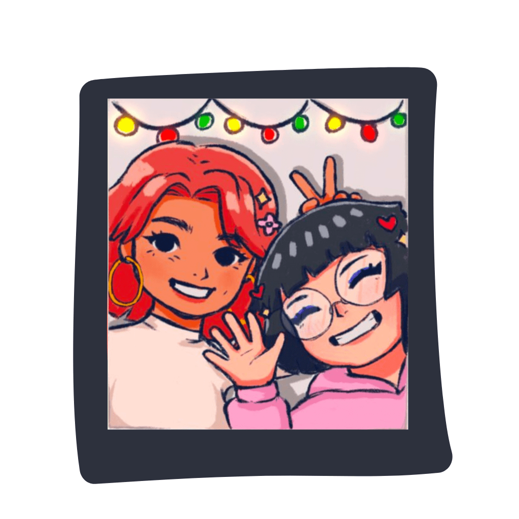 Illustration of Marie Lam and Tyl Kan of Boujee