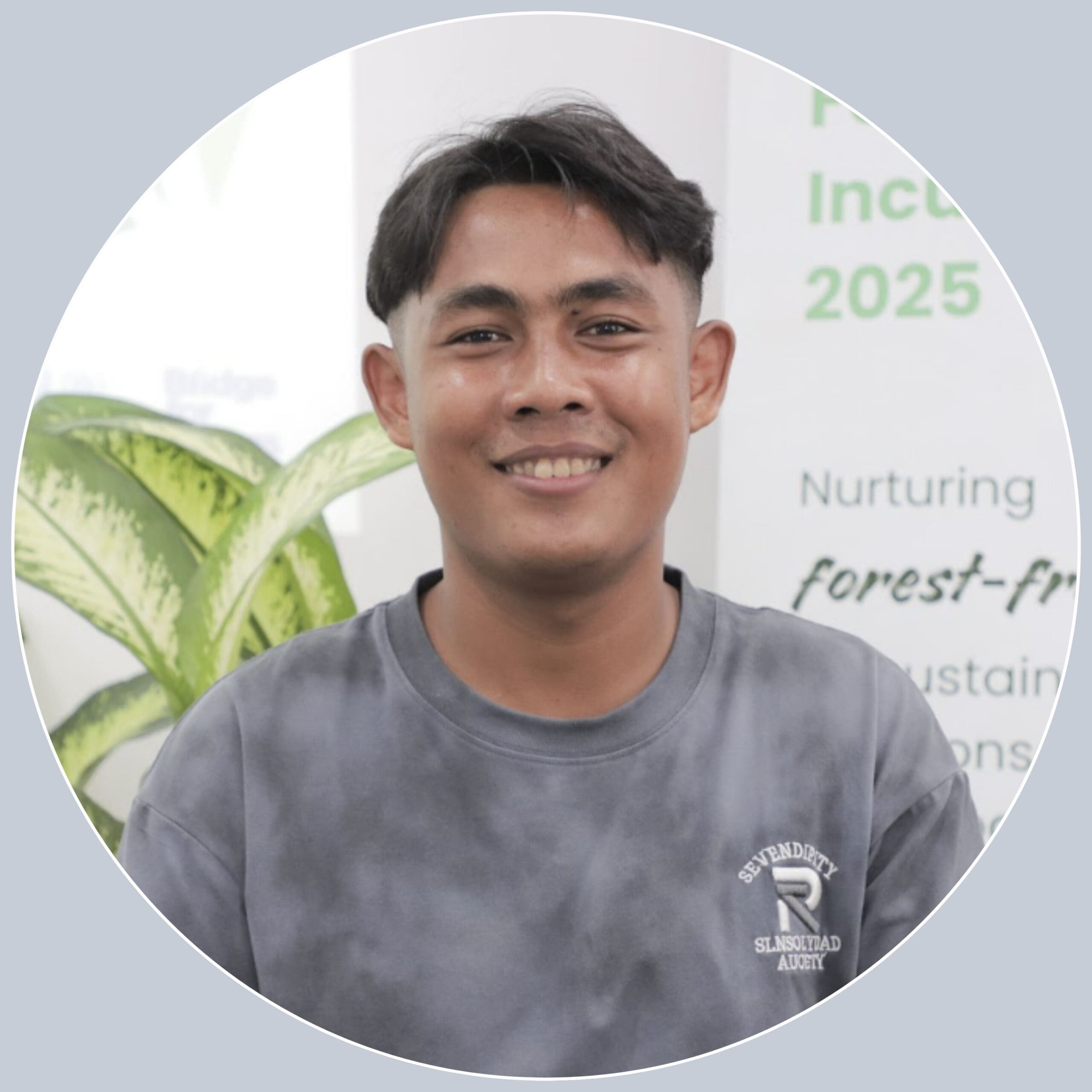 Headshot of Si Net from Jurassic Garden, participant from Forest Ecopreneurs Incubation Program