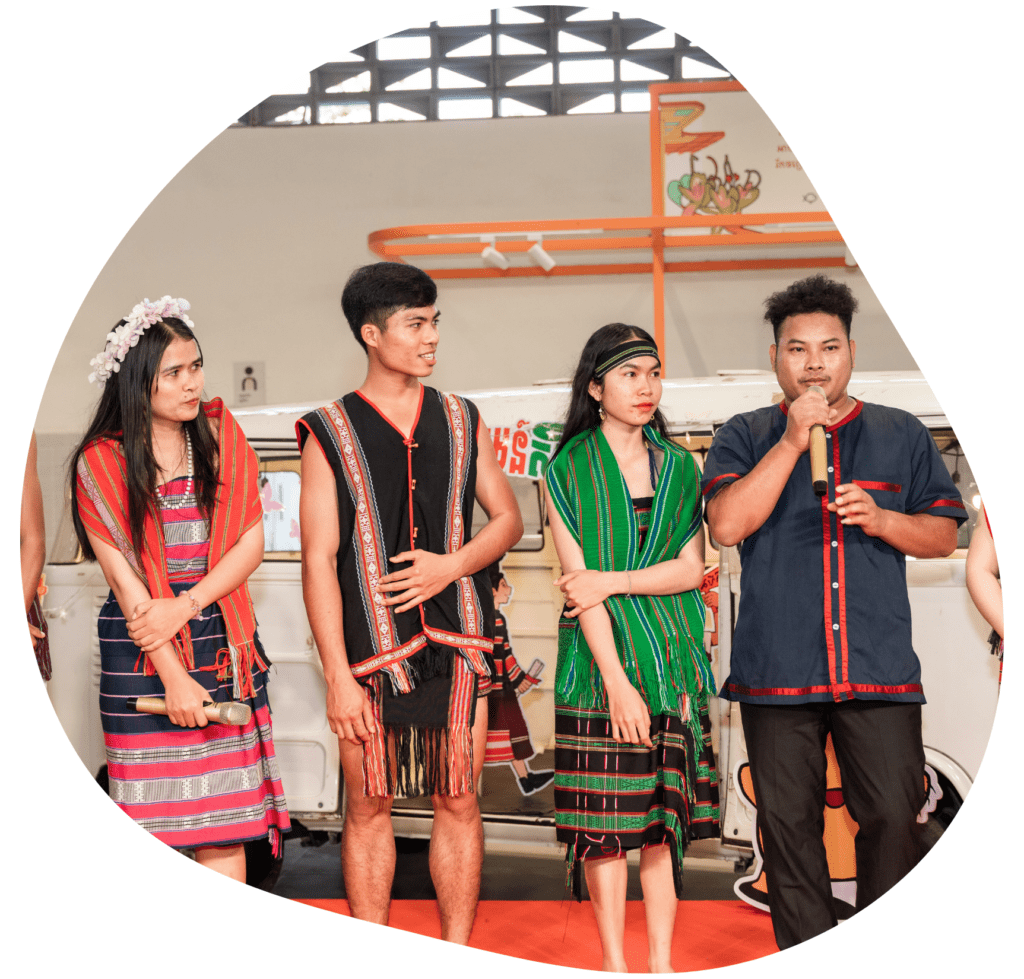 A photo of indigenous youth